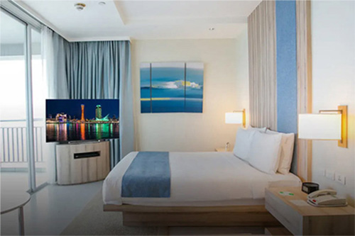 REGZAの客室設置