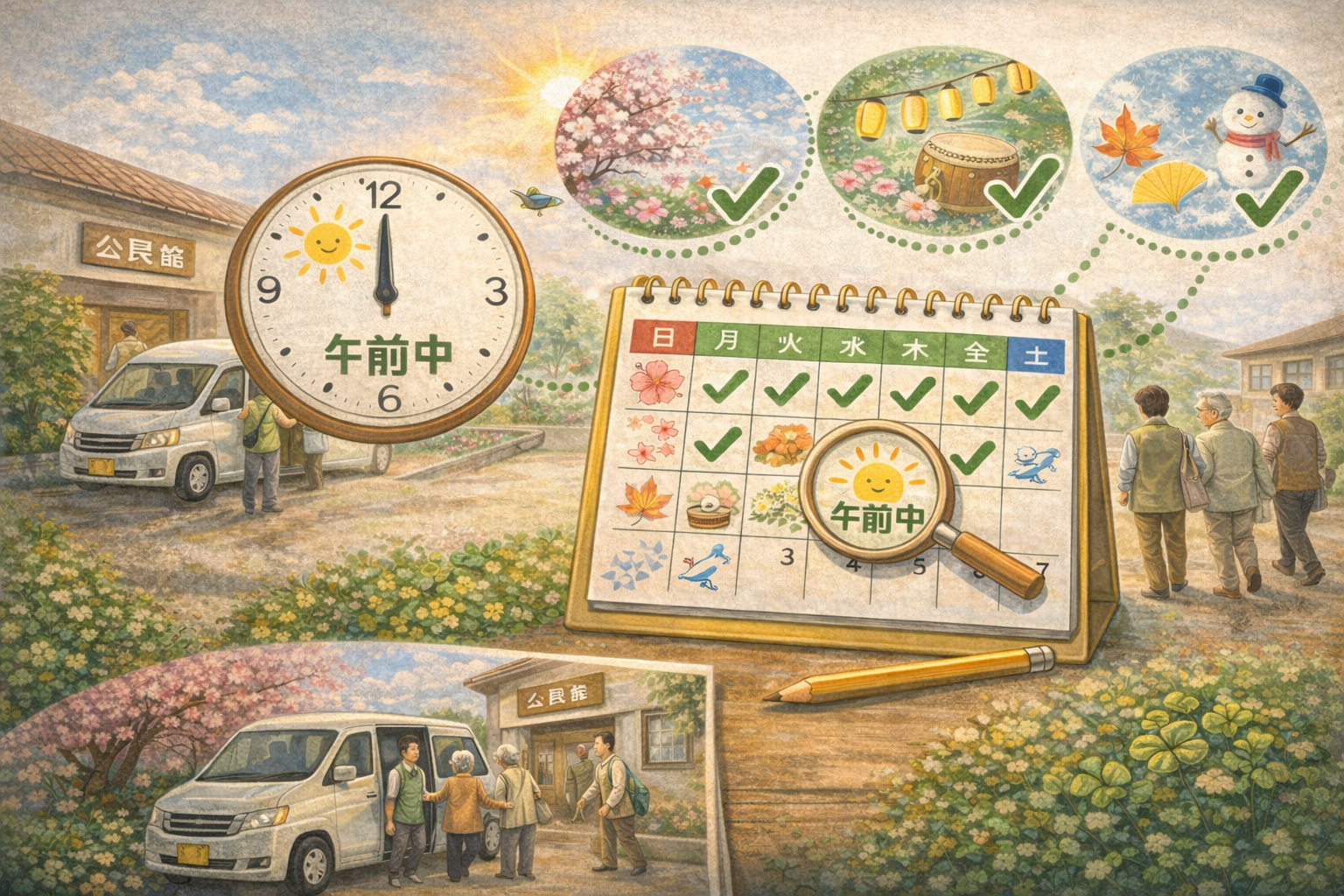 A.「いつ」開催するかを決める