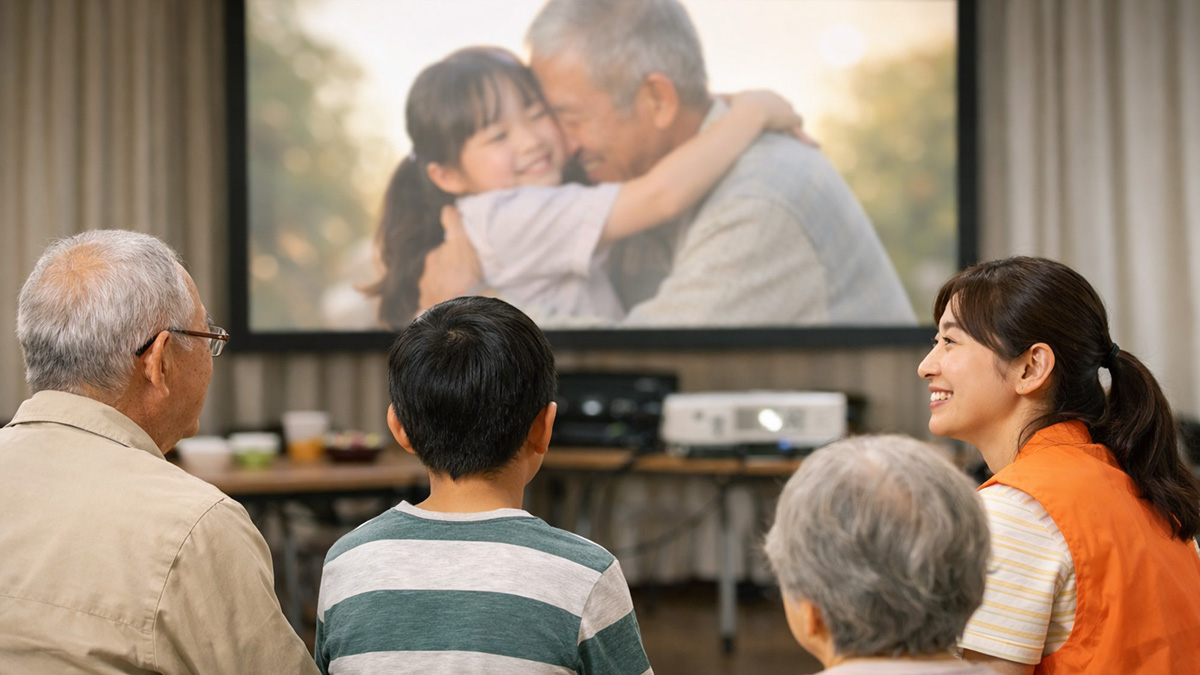 世代交流型シニア映画会