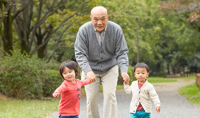 お年寄りといま世代がつながる